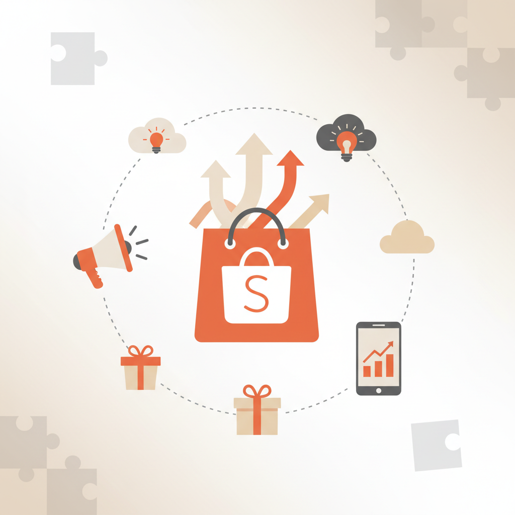 Ilustração para o artigo: Estratégias para Aumentar Vendas como Afiliada Shopee